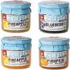 Jam Selection with No Added Sugar Pack of 4 x 280g Fruit Spreads Pineapple & Mint, Pineapple & Ginger, Pumpkin & Walnut, Blueberry Naturally Sweetened Preserves view 1