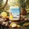 Jam Selection with No Added Sugar Pack of 4 x 280g Fruit Spreads Pineapple & Mint, Pineapple & Ginger, Pumpkin & Walnut, Blueberry Naturally Sweetened Preserves view 2