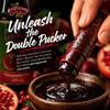Anjoman Assorted Fruit Leather Bars Gift Bundle (980g Total) 7 Extra Large Mediterranean Fruit Sheets (700g) with Tart Pomegranate Paste Dipping Sauce (280g), Vegan Lavashak Snack Pack view 2