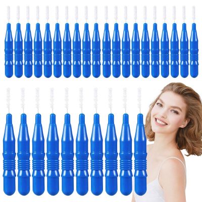 Interdental Brush Cleaners - Between Teeth Gaps Cleaning Brushes,Hygiene Toothpicks Compact Soft Bristled Picks for Adults Family Lovers Friends