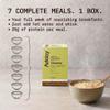 Adday High Protein Meal Replacement Porridge Apple & Cinnamon- 7 Complete Breakfasts- 20g Protein- Low Calorie Total Diet Replacement- Vegetarian, Halal, Kosher view 3