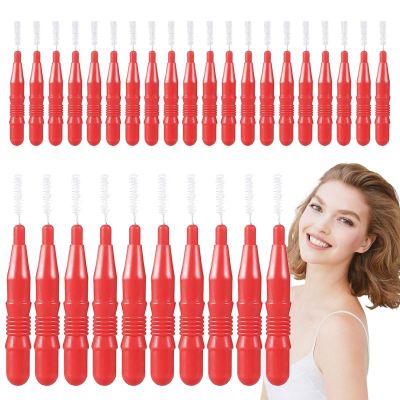 Interdental Brushes,Interdental Tooth Picks Flossing Brushes - Soft Bristled Compact Hygiene Toothpicks for Family Friends Lovers Teen Daily Care Routine