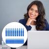 szaluyk Floss Brush | Interdental Brushes Flossing Toothpicks,Soft Bristled Compact Hygiene Toothpicks for Family Friends Lovers Teen Daily Care Routine view 2