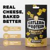 Eatlean Protein Cheese Bites - Truffle Baked Cheese Crisp Snacks, 11g Protein, 83 Calories, Low Carb & Keto Friendly, Vegetarian, 20g Bags, 12 Pack Gourmet On-the-Go Snack view 2