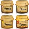 Jam Variety Selection Pack of 4 x 280g Jars Unique Flavours: Pumpkin & Walnuts, Fig & Walnuts, Pineapple & Coconut, Tomato Free of artificial ingredients view 1