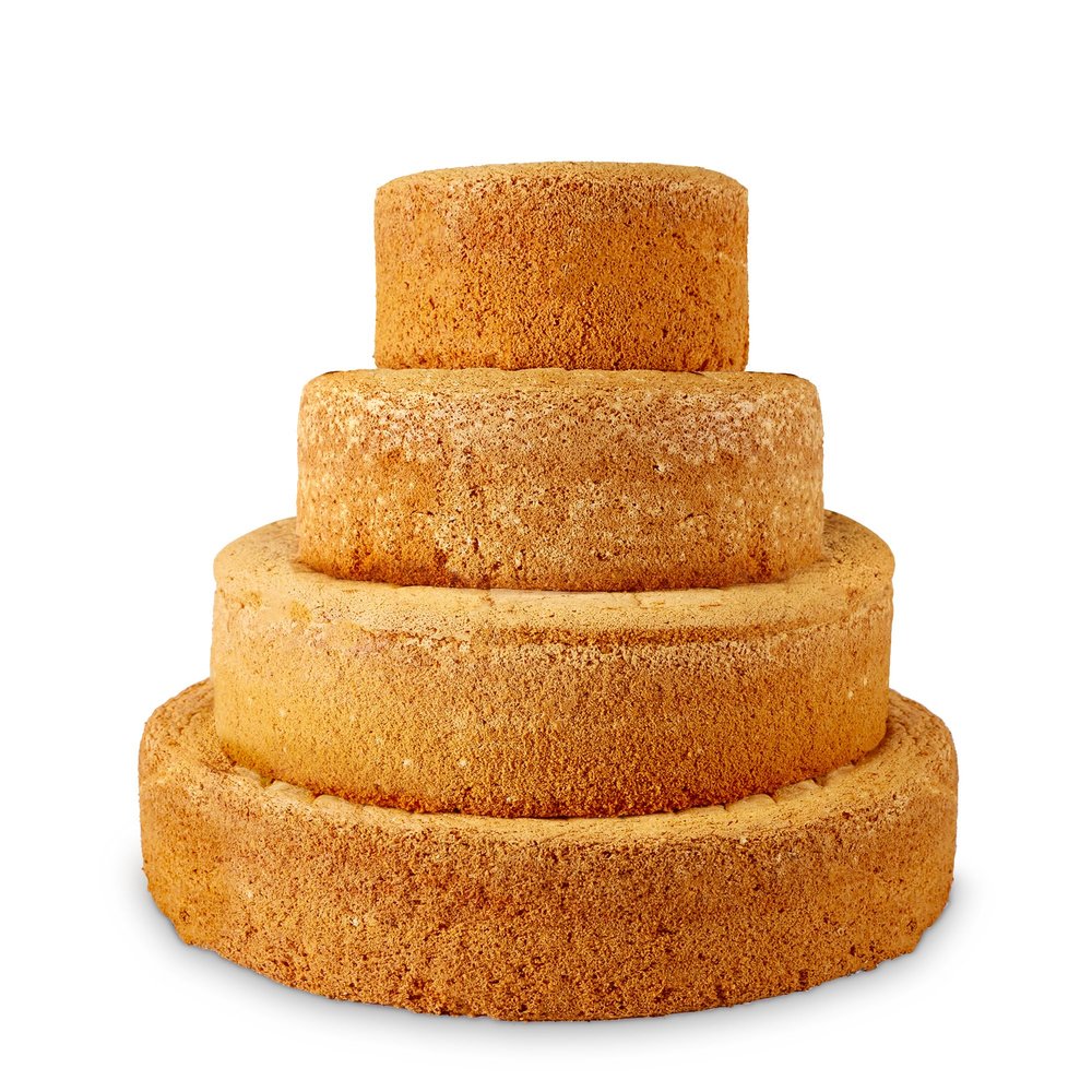 Ready To Decorate Vanilla Sponge Cake (5 inch) | Single Tier