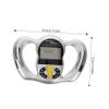 DEARMAMY Handheld Body Fat Caliper Monitor for Precise Fat Measurement and Bmi Calculation with Lightweight Abs Material, Silver Design, for On-the-go Use by Health-Conscious Individuals view 2