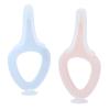 KENANLAN Silicone Rings, Toddler Toothbrush Lightweight Portable, Easy to Grip, Lightweight and Portable, Circular Body Design for Babys Safety, Suitable Training Toothbrush for Your Baby view 1