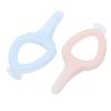 KENANLAN Silicone Rings, Toddler Toothbrush Lightweight Portable, Easy to Grip, Lightweight and Portable, Circular Body Design for Babys Safety, Suitable Training Toothbrush for Your Baby view 2