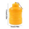 Gnrique Powder Container, Storage Bottle Shaker, Insulated Canister Leak Proof, Workout Camping Bottle, 4.33 x 2.76 inches Portable Box with Carabiner for Bodybuilding Kitchen Outdoor Use view 2