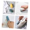 WRITWAA 2 Sets Scrubbing Clean Brush for Shoes Clothes Laundry Household Multi-function Shoes Brush for Floor Carpet Cleaning view 2
