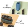 WRITWAA 2 Sets Scrubbing Clean Brush for Shoes Clothes Laundry Household Multi-function Shoes Brush for Floor Carpet Cleaning view 3