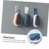 FOYTOKI Clothes Washing Brush and Shoe Cleaning Brush 4pcs Set with Sturdy Bristles Household Laundry Scrub Tool for Shoes, Clothes, and Collar Cleaning at Home Random Color view 4