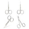 Portable Stainless Steel Small Tools Eyebrow Nose Hair Scissors Cut Manicure for Facial Trimming Tweezer view 4