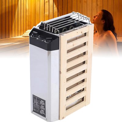 3kw/3.6kw Electric Sauna Heater - Timer: 0-180 Min, Electric Wet Dry Sauna Heater, Sauna Stove Heater, for Home Hotel Sauna Room Spa Shower Bath,3.6KW-Incontrol