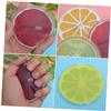 SHERCHPRY 5pcs Summer Cooling Ice Bags Fruit Design Cooling Ice Pads Reusable PVC and Gel Material Outdoor Travel Portable Cold Packs for Lunch and Picnic Style view 4