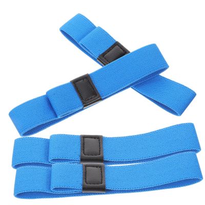 Mobestech 4pcs High Elasticity Bento Box Fixing Straps Lunch Box Strap for Carrying for Boys and Girls