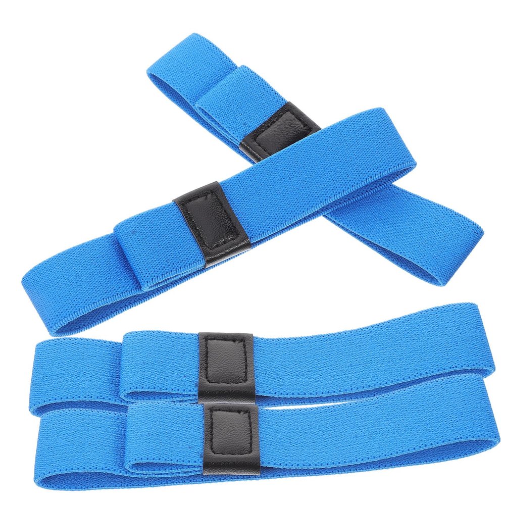 Mobestech 4pcs High Elasticity Bento Box Fixing Straps Lunch Box Strap for Carrying for Boys and Girls