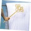 VICASKY Long Handle Rattan Quilt Dust Remover with Braided Vine Handle, Carpet Fluffer and Blanket Dust Cleaner for Household Use view 4