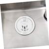 VICASKY 2pcs Kitchen Sink Parts Stainless Steel Sink Strainer Basket Drain Assembly Hair Catcher Deep Drain Strainer view 4
