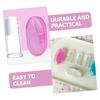 OATIPHO Infant Finger Toothbrush Set Soft 9pcs Silicone Reusable with Storage Boxes Oral Cleaning Brush Teeth and Oral Care for Babies and Young Children for Teething and Everyday Use view 3