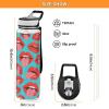 EtherSpher Cartoon Cute Lip Blue Designed clear sports bottles with straw bulk for college Unique design decor working Officravel Home view 3