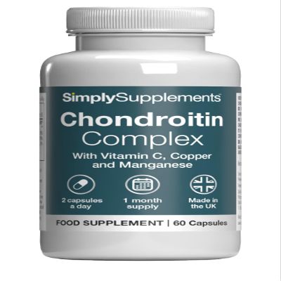 Chondroitin Complex with Vitamin C, Copper & Manganese | 60 Capsules