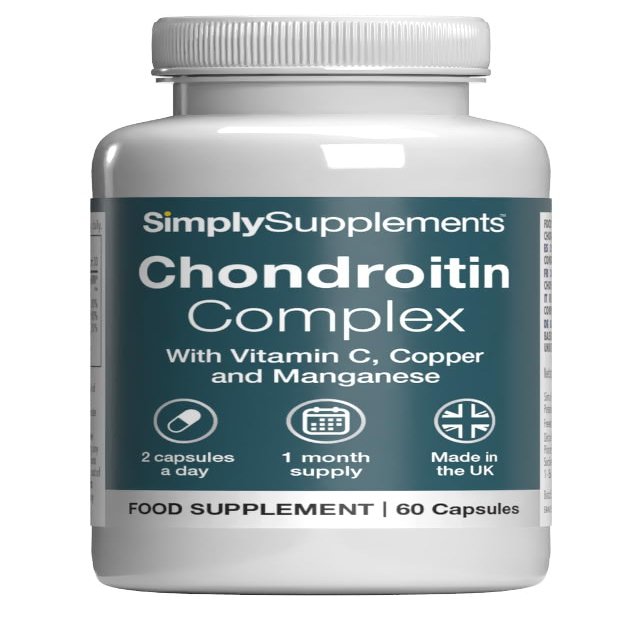 Chondroitin Complex with Vitamin C, Copper & Manganese | 60 Capsules