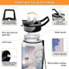 EtherSpher Cute Cartoon Sweet White Fox Designed water bottle sports for college portable journal Officravel Home view 4