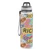 EtherSpher Colorful Cartoon Rich Designed clear plastic sports water bottle for journal portable diary Travel Home Office view 2