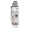 EtherSpher Cute Cartoon Grey Swing Koala Designed clear sports water bottle for travelling portable working Patio Office Home view 2
