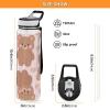 EtherSpher Cartoon Cute Brown Bear Designed clear sports bottle for travelling Unique design decor college Officravel Home view 3