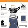 EtherSpher Black Starry Sky Designed plastic sports bottles baseball for journal Unique design decor collegravel Home Office view 4