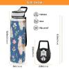 EtherSpher Cute Cartoon White Alpaca Designed water bottle for sports for working Unique design decor travelling Patio Office Home view 3
