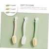 DEARMAMY 3pcs Soft Bristle Shoe Brush Cleaning Brush Multi-function Portable for Shoes Bathroom Floor Scrubbing view 2