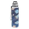EtherSpher Lovely Blue ROCKETS Planet Designed plastic sports bottles baseball for travelling Unique design decor travelling Travel Home Office view 2