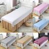 AMENGJ Beauty Couch Cover Massage Table Cover Bed Sheet with Face Hole(Yellow,100X200cm with hole) view 4
