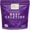 Bake Blend Halal Beef Gelatine Powder 1kg 100% Bovine Derived, High 250 Bloom Strength for Firm Sets, Ideal for Panna Cotta, Mousses, Gummies, Jellies, and Professional Baking view 1