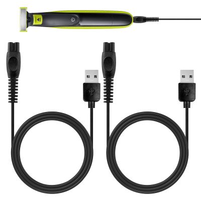 5 V 1M for Philips Electric Shaver USB Charging Cable,5 V 1M for Philips One Blade Charger,Compatible with QP2724 QP1924 QP2834 QP4631 QP1324 QP2720 QP2734 MG9510 X5006 X3001 2400 3600 (2PCS)