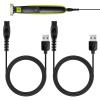 5 V 1M for Philips Electric Shaver USB Charging Cable,5 V 1M for Philips One Blade Charger,Compatible with QP2724 QP1924 QP2834 QP4631 QP1324 QP2720 QP2734 MG9510 X5006 X3001 2400 3600 (2PCS) view 1
