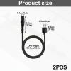 5 V 1M for Philips Electric Shaver USB Charging Cable,5 V 1M for Philips One Blade Charger,Compatible with QP2724 QP1924 QP2834 QP4631 QP1324 QP2720 QP2734 MG9510 X5006 X3001 2400 3600 (2PCS) view 2