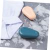 SECFOU 2pcs Blue Abs Multifunction Scrubbing Brush for Shoes and Clothes with Hanging Style and No Easy Deformation Suitable for Home Bathroom Cleaning view 2
