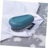 SECFOU 2pcs Blue Abs Multifunction Scrubbing Brush for Shoes and Clothes with Hanging Style and No Easy Deformation Suitable for Home Bathroom Cleaning view 4