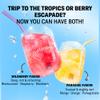 waterdrop Fruit Fusion Hydration Tablets Duo Pack - 48 Sugar Free Water Flavouring Cubes, 2 Flavours: Paradise & Wildberry Fusion, with Vitamin C & B, Low Calorie & Vegan Drink Mix view 3