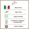 Garofalo Wholewheat Organic Linguine Italian Pasta, 500g (Pack of 1) view 4