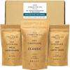 York Cocoa Works Hot Chocolate Selection Pack, Milk, Classic and 70% Dark, 3 x 200g view 1
