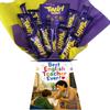 Teacher chocolate bouquet hamper gift box (Compatible with TWIRL) view 1