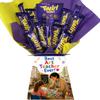 Teacher chocolate bouquet hamper gift box (Compatible with TWIRL) view 2