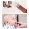 FRCOLOR 2pcs Soft Toothbrush for Boys and Girls Finger Toothbrush Oral Massager Teething Brush for Months Boy Girl view 4