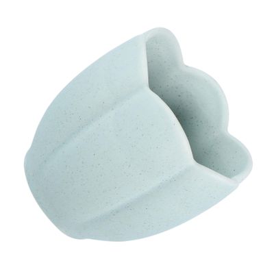 Tealight Green Ceramic Holder Candle Light Empty Cup Tulip